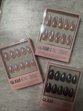 NWT Glamnetic Press-on Nail Kits (X3)